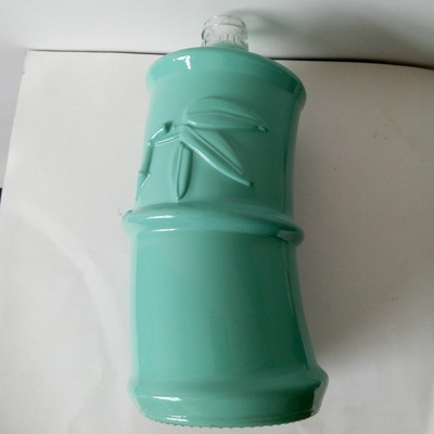 瑞升廠家直銷 竹節玻璃瓶 創意酒瓶 可噴涂各種顏色 定制LOGO
